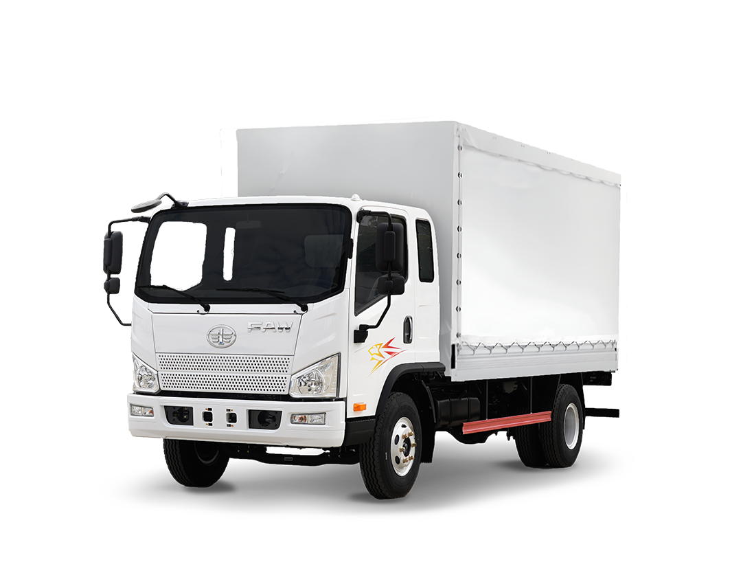 FAW Tiger V Avtofurgon tentli bort