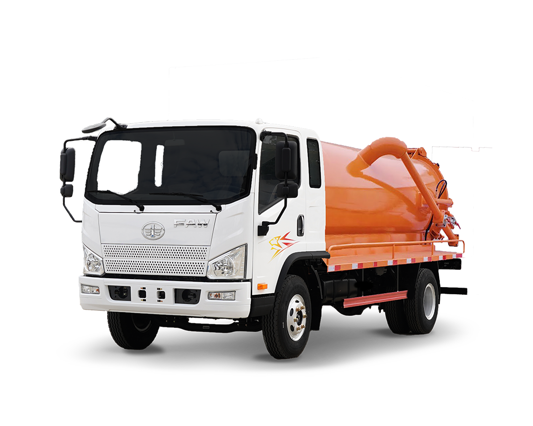 FAW Tiger V Kanalizatsiya yuk mashinasi (6 m³)